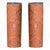 Personalised Lapita Culture Skinny Tumbler Iconic Double Face Pattern