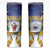 Samoa Christmas Skinny Tumbler Snow Globe With Samoan Santa - Polynesian Pride