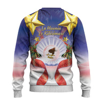 American Samoa Christmas Ugly Christmas Sweater Seashell Santa Beach Vibes - Polynesian Pride