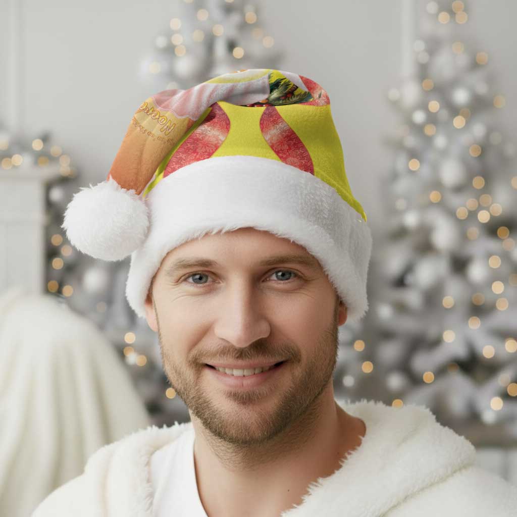 French Polynesia Christmas Santa Hat Seashell Santa Beach Vibes - Polynesian Pride