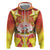 French Polynesia Christmas Hoodie Seashell Santa Beach Vibes - Polynesian Pride