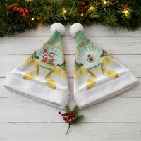 Cook Islands Christmas Santa Hat Seashell Santa Beach Vibes - Polynesian Pride