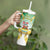 Cook Islands Christmas Tumbler With Handle Seashell Santa Beach Vibes - Polynesian Pride