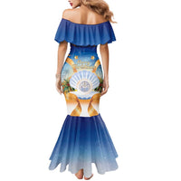 Marshall Islands Christmas Mermaid Dress Seashell Santa Beach Vibes - Polynesian Pride