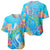 Under The Sea Scuba Diving Baseball Jersey Polynesian Pattern LT05 - Polynesian Pride