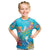 Under The Sea Scuba Diving Kid T Shirt Polynesian Pattern LT05 Blue - Polynesian Pride
