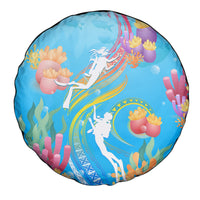 Under The Sea Scuba Diving Spare Tire Cover Polynesian Pattern LT05 - Polynesian Pride