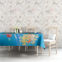 Under The Sea Scuba Diving Tablecloth Polynesian Pattern LT05 - Polynesian Pride