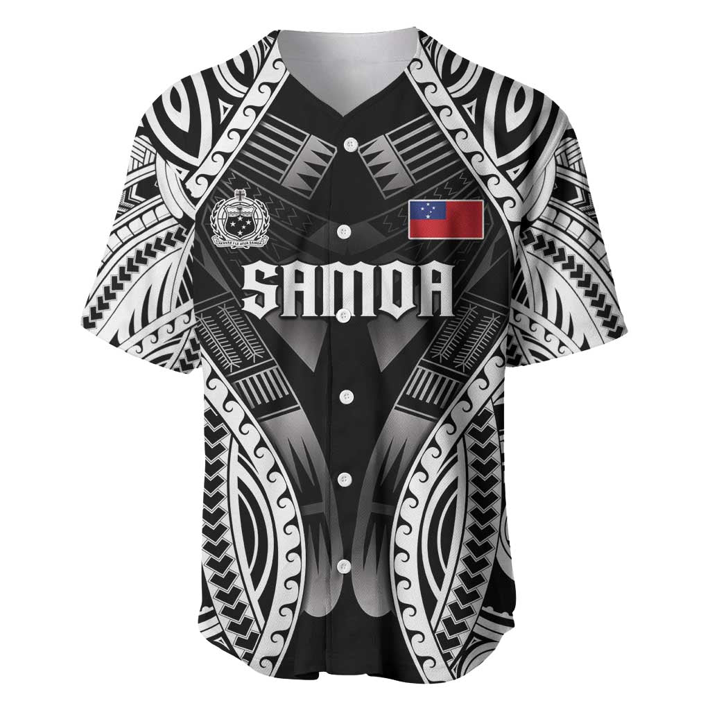 Personalised Remember Samoa Black Saturday Baseball Jersey Samoa Mo Samoa - Polynesian Pride