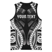 Personalised Remember Samoa Black Saturday Basketball Jersey Samoa Mo Samoa - Polynesian Pride