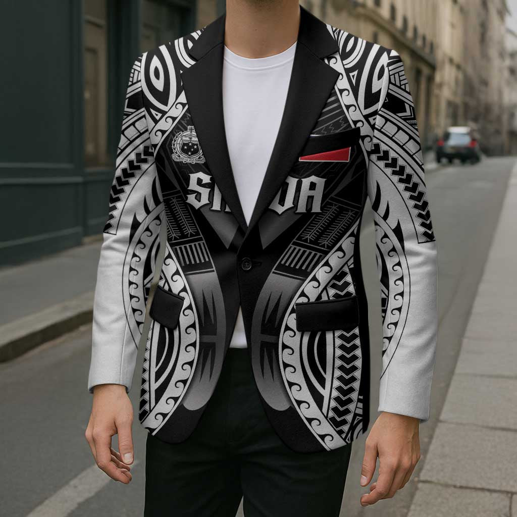 Personalised Remember Samoa Black Saturday Blazer Samoa Mo Samoa - Polynesian Pride