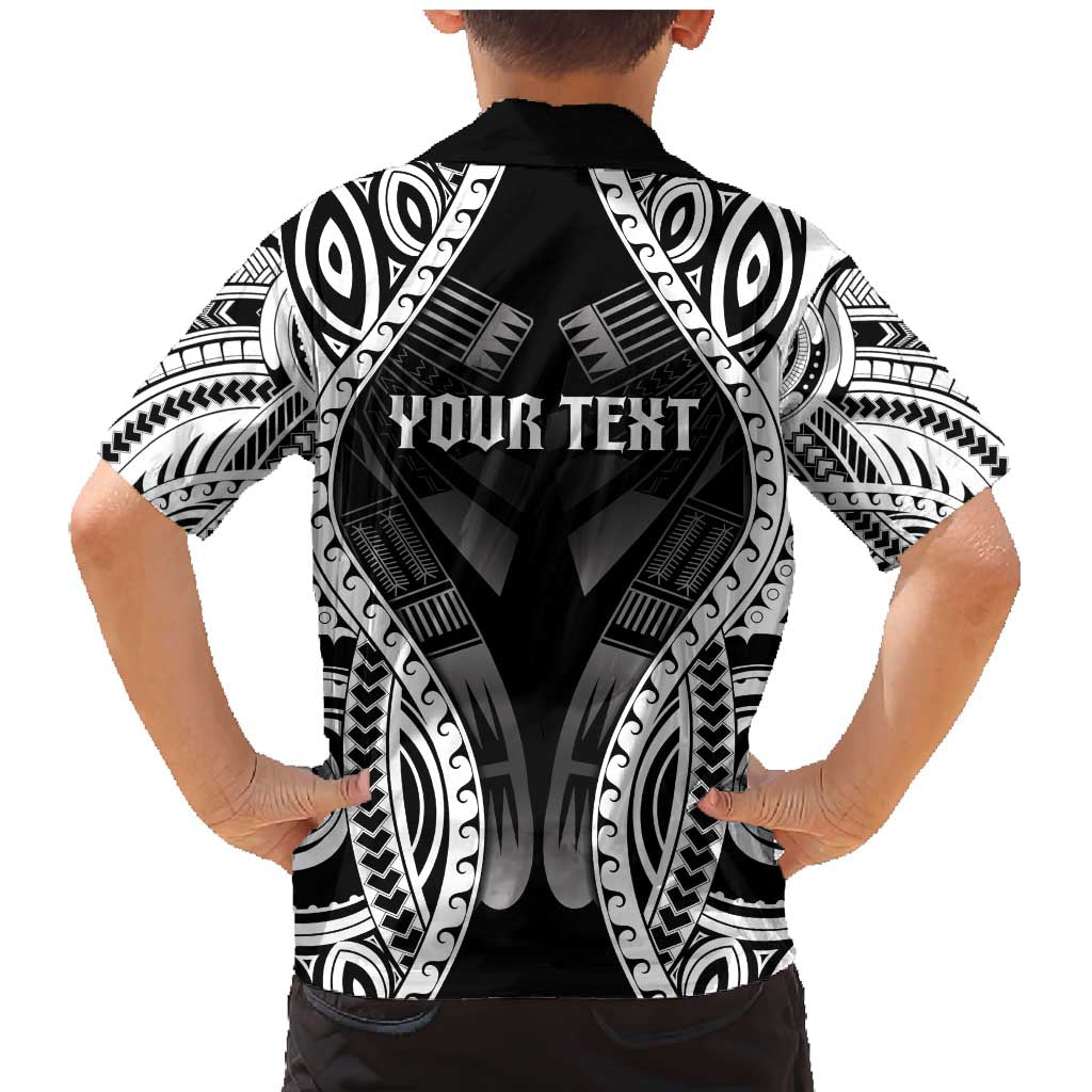 Personalised Remember Samoa Black Saturday Family Matching Mermaid Dress and Hawaiian Shirt Samoa Mo Samoa - Polynesian Pride