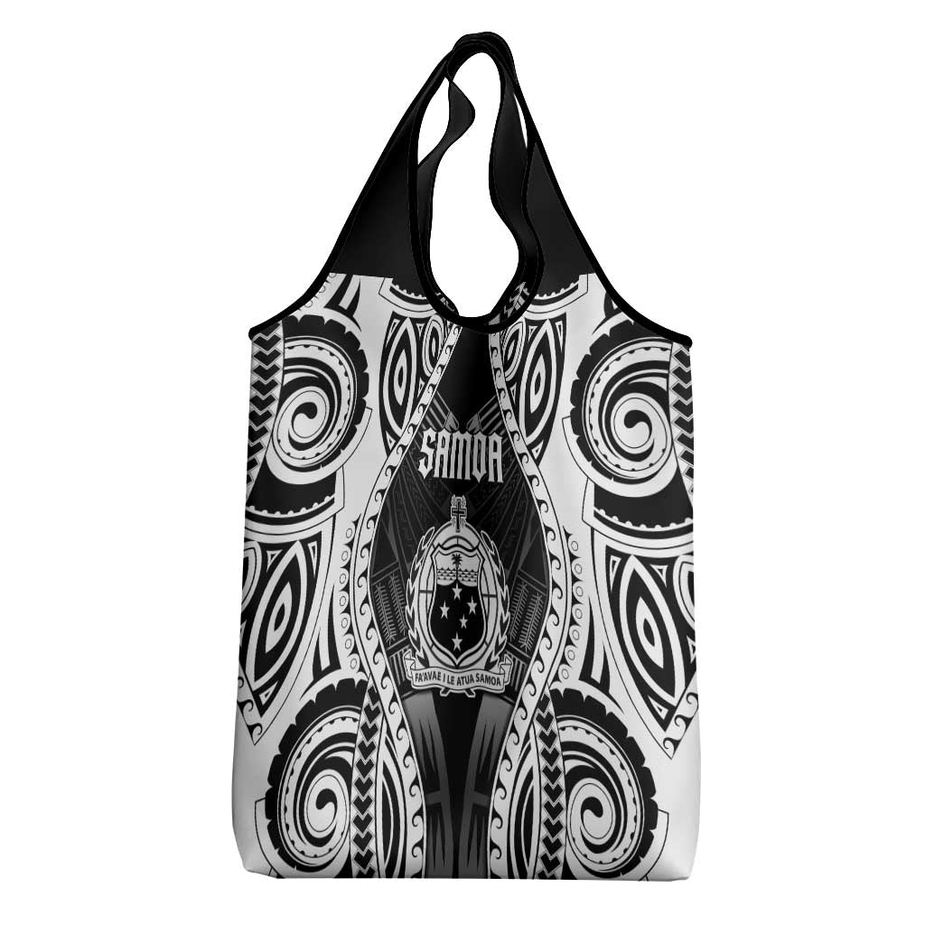 Remember Samoa Black Saturday Grocery Bag Samoa Mo Samoa - Polynesian Pride