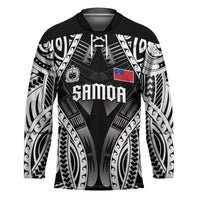 Personalised Remember Samoa Black Saturday Hockey Jersey Samoa Mo Samoa - Polynesian Pride