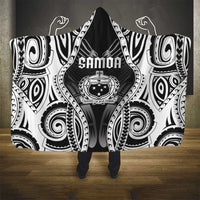 Remember Samoa Black Saturday Hooded Blanket Samoa Mo Samoa - Polynesian Pride