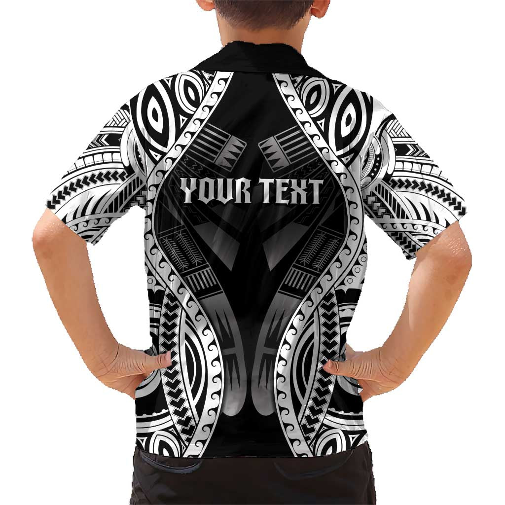 Personalised Remember Samoa Black Saturday Kid Hawaiian Shirt Samoa Mo Samoa - Polynesian Pride
