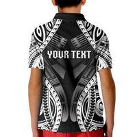Personalised Remember Samoa Black Saturday Kid Polo Shirt Samoa Mo Samoa - Polynesian Pride