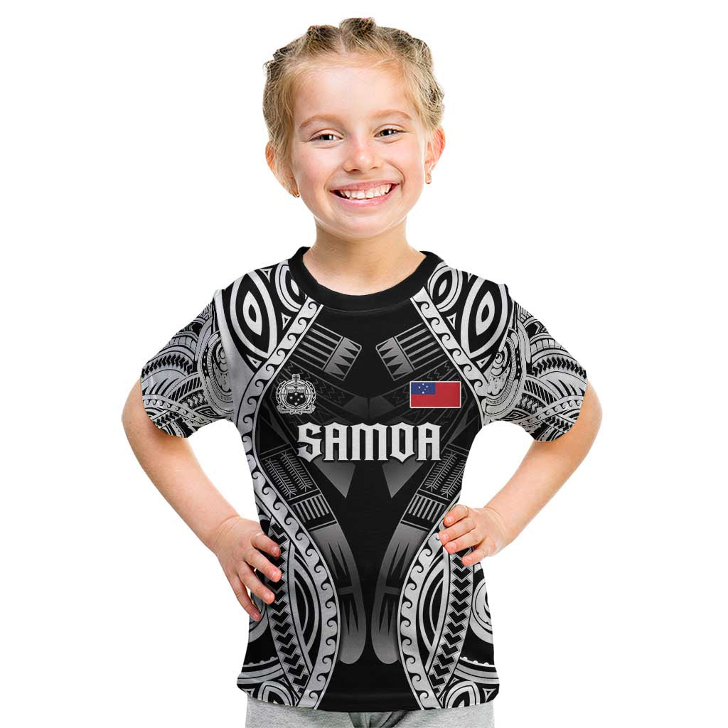Personalised Remember Samoa Black Saturday Kid T Shirt Samoa Mo Samoa - Polynesian Pride