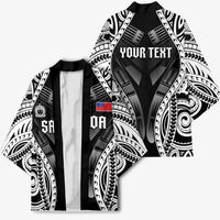 Personalised Remember Samoa Black Saturday Kimono Samoa Mo Samoa - Polynesian Pride