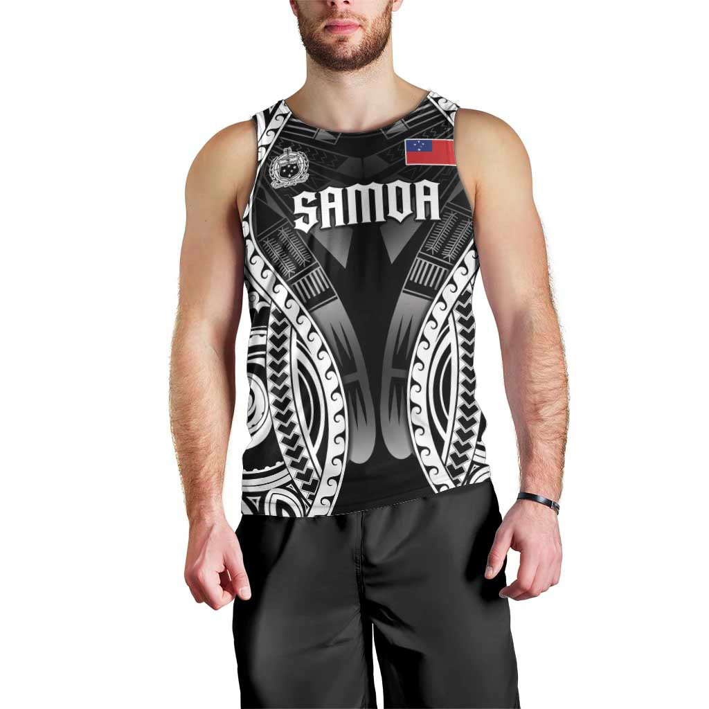 Personalised Remember Samoa Black Saturday Men Tank Top Samoa Mo Samoa - Polynesian Pride