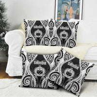 Remember Samoa Black Saturday Pillow Cover Samoa Mo Samoa - Polynesian Pride