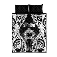 Remember Samoa Black Saturday Quilt Bed Set Samoa Mo Samoa - Polynesian Pride
