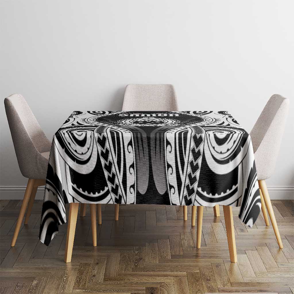 Remember Samoa Black Saturday Tablecloth Samoa Mo Samoa - Polynesian Pride