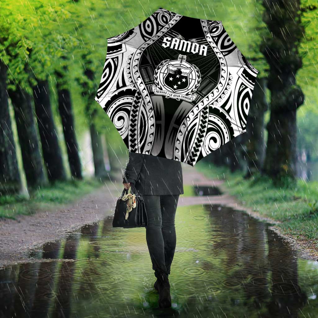 Remember Samoa Black Saturday Umbrella Samoa Mo Samoa - Polynesian Pride