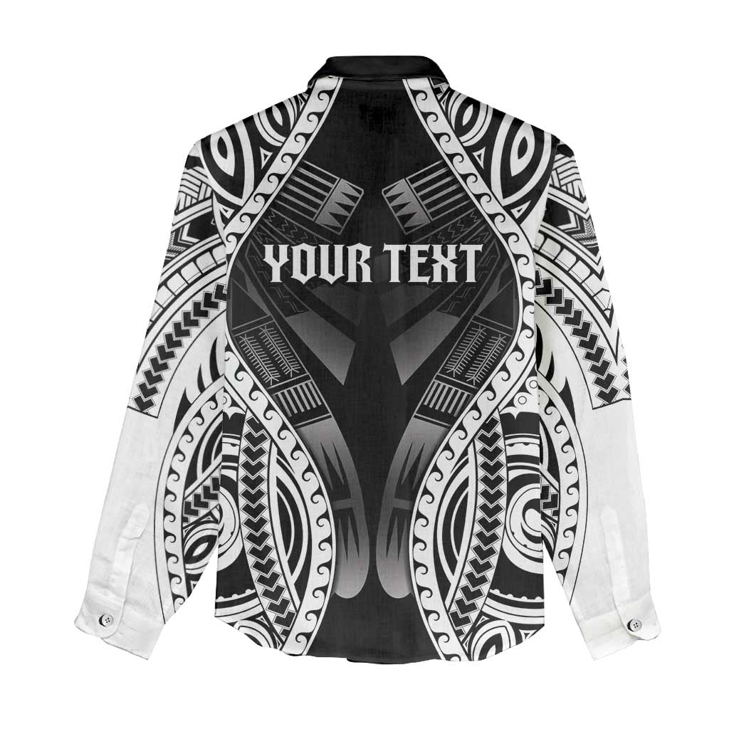 Personalised Remember Samoa Black Saturday Women Casual Shirt Samoa Mo Samoa - Polynesian Pride