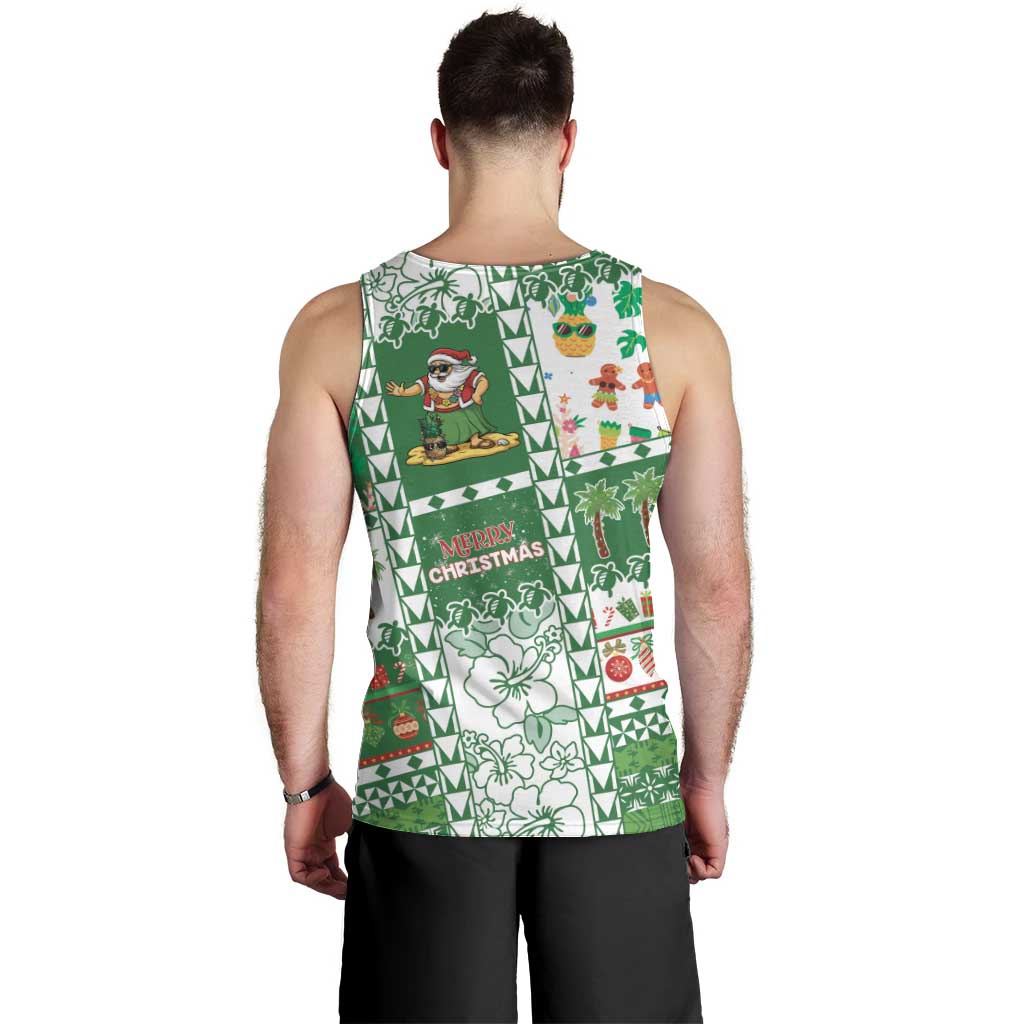 Norfolk Island Christmas Men Tank Top Festive Beach Vibes - Polynesian Pride