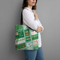 Norfolk Island Christmas Tote Bag Festive Beach Vibes - Polynesian Pride