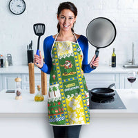 Pitcairn Islands Christmas Apron Festive Beach Vibes - Polynesian Pride