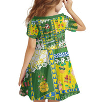 Pitcairn Islands Christmas Family Matching Off Shoulder Maxi Dress and Hawaiian Shirt Festive Beach Vibes - Polynesian Pride