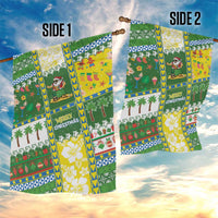 Pitcairn Islands Christmas Garden Flag Festive Beach Vibes - Polynesian Pride