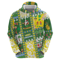 Pitcairn Islands Christmas Hoodie Festive Beach Vibes - Polynesian Pride