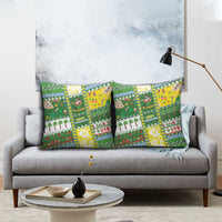 Pitcairn Islands Christmas Pillow Cover Festive Beach Vibes - Polynesian Pride