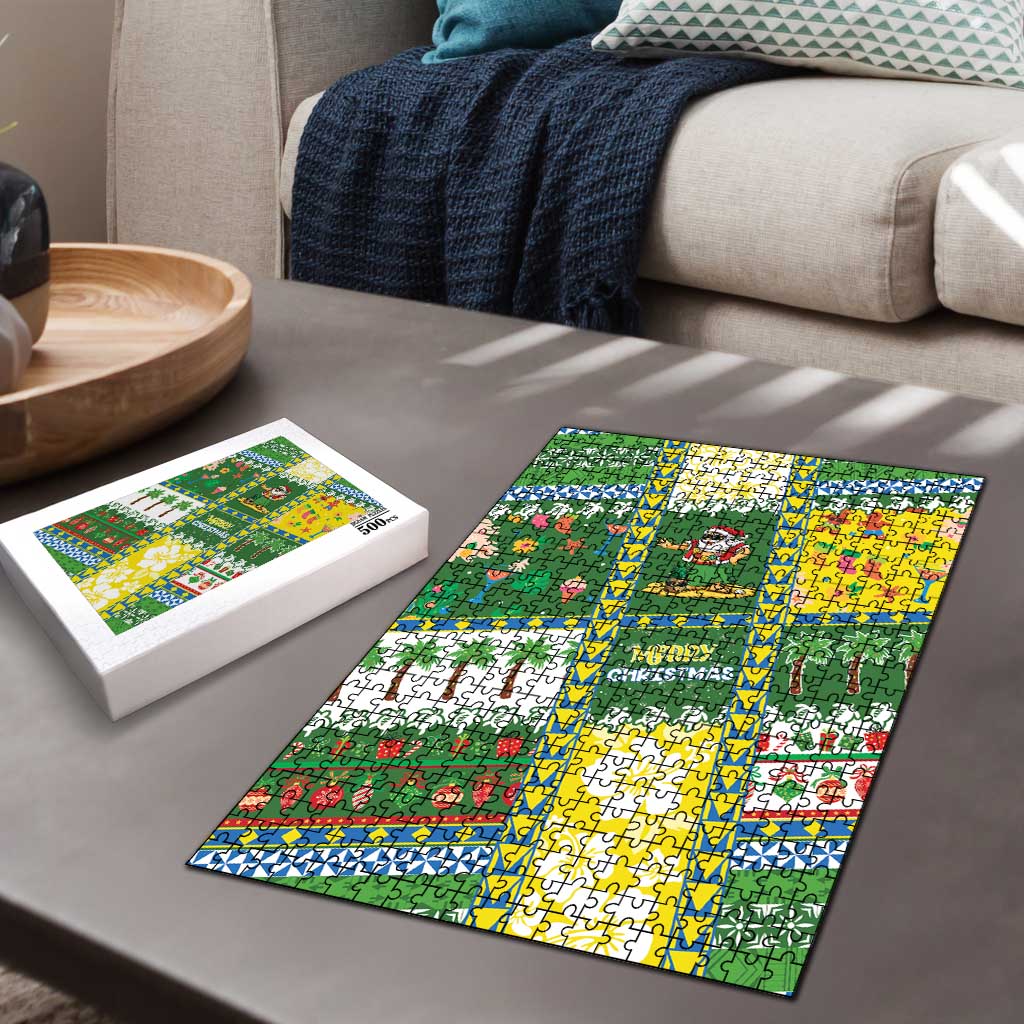 Pitcairn Islands Christmas Puzzle Festive Beach Vibes LT05 - Polynesian Pride