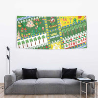 Pitcairn Islands Christmas Tapestry Festive Beach Vibes - Polynesian Pride
