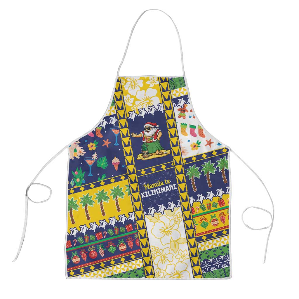 Tokelau Christmas Apron Festive Beach Vibes - Polynesian Pride
