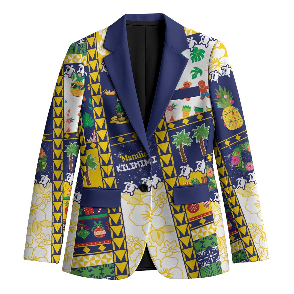 Tokelau Christmas Blazer Festive Beach Vibes - Polynesian Pride