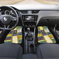 Tokelau Christmas Car Mats Festive Beach Vibes - Polynesian Pride