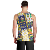 Tokelau Christmas Men Tank Top Festive Beach Vibes - Polynesian Pride