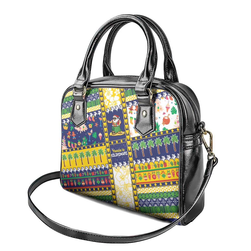 Tokelau Christmas Shoulder Handbag Festive Beach Vibes - Polynesian Pride