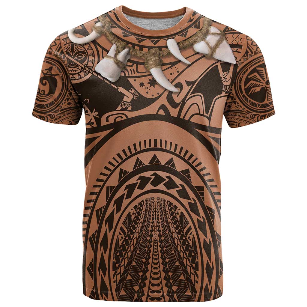 Polynesia Maui Tattoo Inspired Cosplay Costume T Shirt