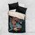 Hawaii Ikaika Bedding Set Hawaiian Mythic Koa Tribal Warrior