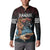 Hawaii Ikaika Button Sweatshirt Hawaiian Mythic Koa Tribal Warrior