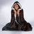 Hawaii Ikaika Hooded Blanket Hawaiian Mythic Koa Tribal Warrior