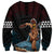 Hawaii Ikaika Sweatshirt Hawaiian Mythic Koa Tribal Warrior