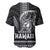 Hawaiian Ikaika Warrior Baseball Jersey Tribal Pattern