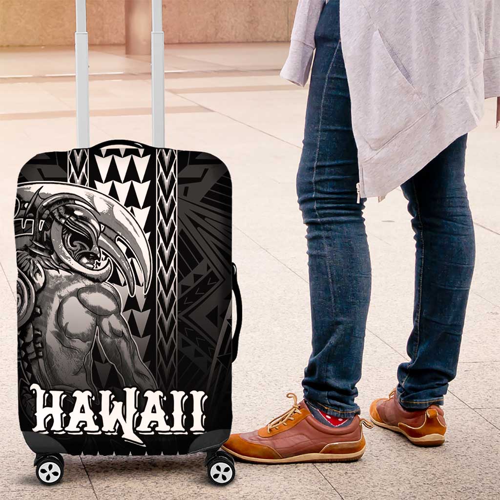 Hawaiian Ikaika Warrior Luggage Cover Tribal Pattern